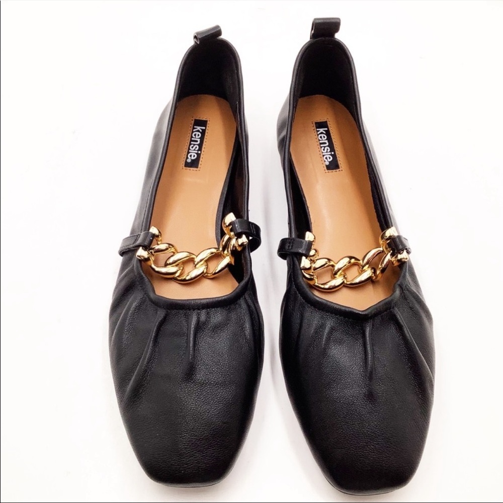 🆕{Kenzie} Nellie Chain Flats
